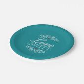 Assiettes En Carton L'amour est sarcelle d'hiver douce du mariage | (Angle)