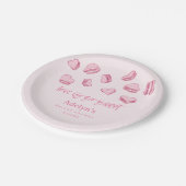 Assiettes En Carton L'amour est si doux Fête des mariées Valentine (Angle)