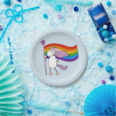 Assiettes En Carton L'amour n'a pas de limites Unicorne (Fête)