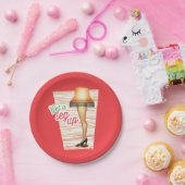 Assiettes En Carton Lampe d'histoire de Noël | Leg Up (Fête)