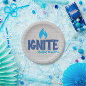 Assiettes En Carton Lancer la plaque de papier (Fête)