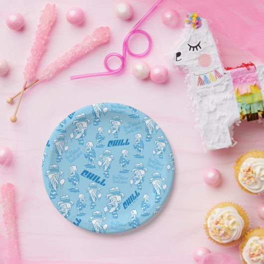 Assiettes En Carton L'ANNÉE SANS Motif SANTA CLAUS™ Snow Miser (Fête)