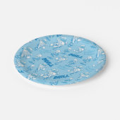 Assiettes En Carton L'ANNÉE SANS Motif SANTA CLAUS™ Snow Miser (Angle)