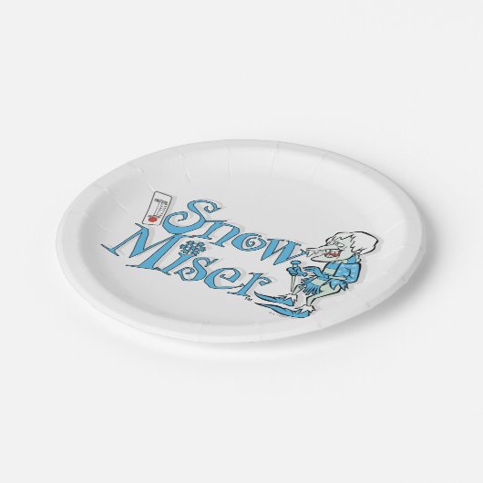 Assiettes En Carton L'ANNÉE SANS SANTA CLAUS™ | Snow Miser (Angle)