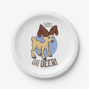 Assiettes En Carton L'ANNÉE SANS SANTA CLAUS™ Vixen "Oh Deer"