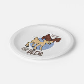 Assiettes En Carton L'ANNÉE SANS SANTA CLAUS™ | Vixen "Oh Deer" (Angle)