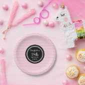 Assiettes En Carton L'anniversaire nommé fait sur commande plaque (Fête)