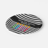 Assiettes En Carton L'anniversaire personnalisé mire les plaques à (Angle)