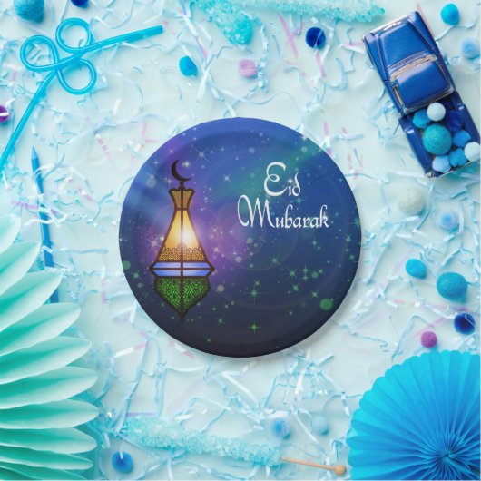 Assiettes En Carton Lanterne magique Ramadan - Plaque en papier (Fête)