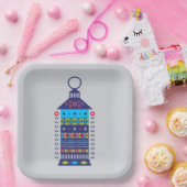 Assiettes En Carton Lanterne Ramadan (Fête)