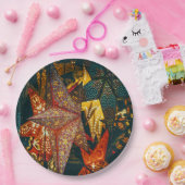 Assiettes En Carton Lanternes (Fête)