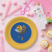Assiettes En Carton Lanternes Ramadan Ladybug (Fête)