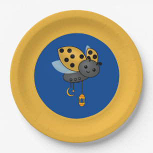Assiettes En Carton Lanternes Ramadan Ladybug