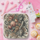 Assiettes En Carton L'Apex Arcane - Mythique Floral (Fête)