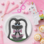 Assiettes En Carton Lapin adorable Lapin lapin (Fête)