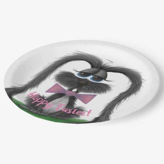 Assiettes En Carton Lapin adorable Lapin lapin (Angle)