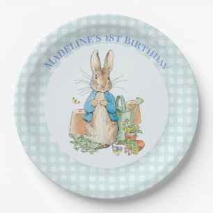 Assiettes En Carton Lapin Classique personnalisé parmi les pots de pla