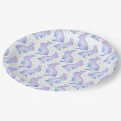 Assiettes En Carton Lapin de Pâques (Angle)