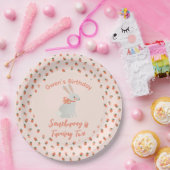 Assiettes En Carton Lapin et fraise (Fête)