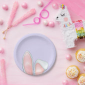 Assiettes En Carton Lapin Oars Lavender (Fête)
