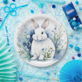 Assiettes En Carton lapin pour Pâques (Fête)