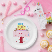 Assiettes En Carton L'après-midi Nap- Anniversaire Beldday (Fête)