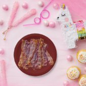 Assiettes En Carton Lard frit (Fête)