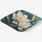 Assiettes En Carton L'art de Magnolia (Angulaire)