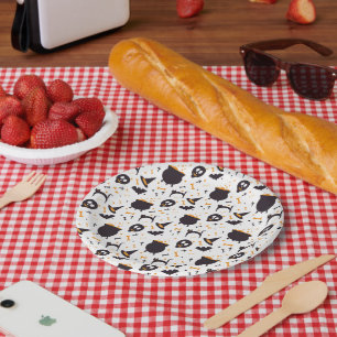 Assiettes En Carton L'artisanat de sorcières d'Halloween