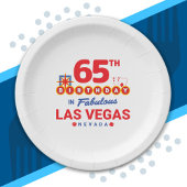 Assiettes En Carton Las Vegas Birthday Party