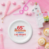 Assiettes En Carton Las Vegas Birthday Party (Fête)