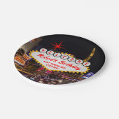 Assiettes En Carton Las Vegas la nuit n'importe quelle fois (Angle)