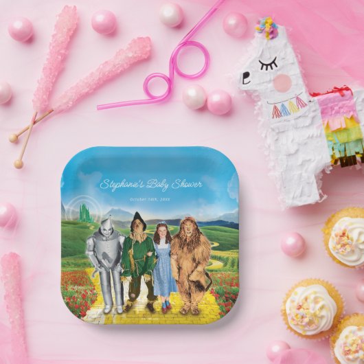 Assiettes En Carton L'Assistant Des Plaques Papier D'Anniversaire Oz™ (Fête)