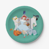 Assiettes En Carton L'Assistant D'Oz™ | Dorothy Halloween Joyeuse Dans (Devant)