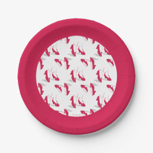 Assiettes En Carton L'Assistant D'Oz™   Motif Ruby Slippers™