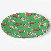 Assiettes En Carton Latin-themed Super Bowl (Angle)