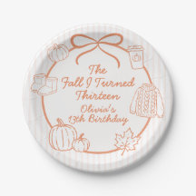 L'automne de mes treize ans 13e anniversaire