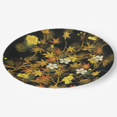 Assiettes En Carton L'automne japonais laisse l'art classique antique  (Angle)