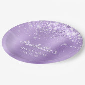 Assiettes En Carton Lavande à glacier Mis XV Años (Angle)