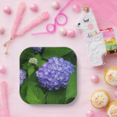 Assiettes En Carton Lavande Hydrangea (Fête)