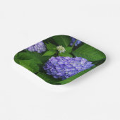 Assiettes En Carton Lavande Hydrangea (Angulaire)