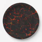 Assiettes En Carton Lave chaude tombante (Devant)