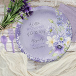 Assiettes En Carton Lavender Boho Un Petit Bébé Fleur sauvage Saupoudr<br><div class="desc">De jolis fleurs sauvages de lavande sur un arrière - plan d'aquarelle splatter sont la toile de fond parfaite pour vos accessoires de fête Baby Sprinkle détails sur ce design d'arrosage bébé "Un petit Fleur sauvage est sur le chemin". Conception composite par Holiday Hearts Designs.</div>