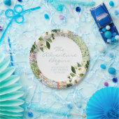Assiettes En Carton L'aventure commence Baby shower Voyage (Fête)
