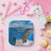 Assiettes En Carton L'aventure de la retraite attend Grèce Medit (Fête)