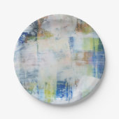 Assiettes En Carton Laver blanc III (Devant)