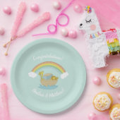 Assiettes En Carton Le Baby shower Ark Boho de Noah (Fête)