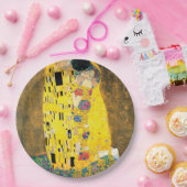 Assiettes En Carton Le baiser de Gustav Klimt (Fête)
