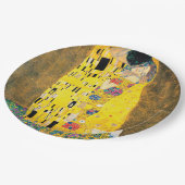 Assiettes En Carton Le baiser de Gustav Klimt (Angle)