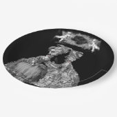 Assiettes En Carton Le bal d'Halloween (Angle)